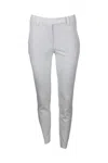 Brunello Cucinelli Garment-dyed Stretch Cotton Drill Cigarette Trousers In White
