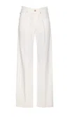 Brunello Cucinelli Contemporary Loose Jeans In White