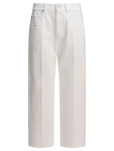 Brunello Cucinelli Trousers White