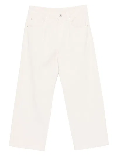 Brunello Cucinelli Trousers In White