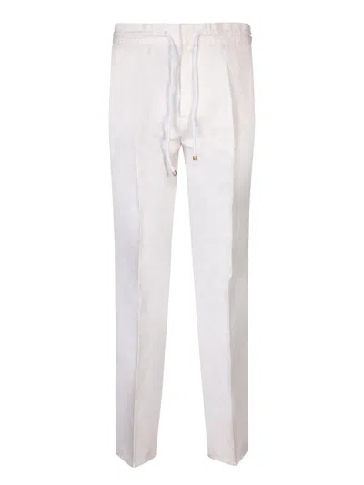 Brunello Cucinelli Trousers In Ivory