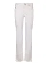Brunello Cucinelli Tinto Capo Gabardine Pants In White