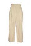 Brunello Cucinelli Wide Leg Pants In White