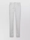 Brunello Cucinelli Trousers With Belt Loops And Pockets In Gray