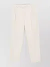 Brunello Cucinelli Trousers With Belt Loops And Side Pockets In Neutral