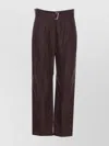 Brunello Cucinelli Trousers With Buckle Detail And Side Pockets