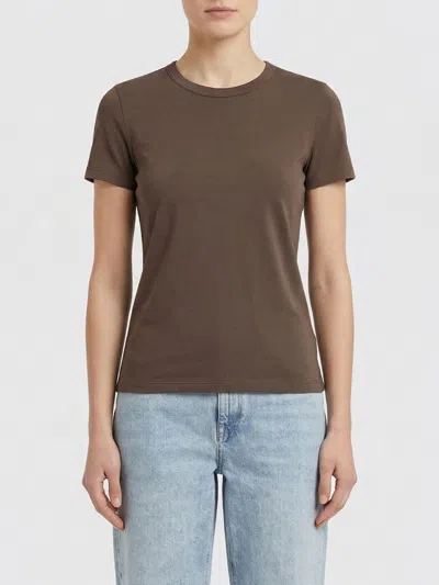 Brunello Cucinelli T-shirt Woman  In Brown