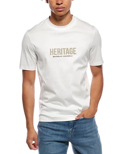 Brunello Cucinelli T-shirt In Multi