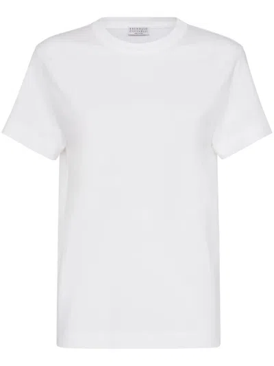 Brunello Cucinelli T-shirt In White