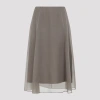 Brunello Cucinelli Brown In Gray