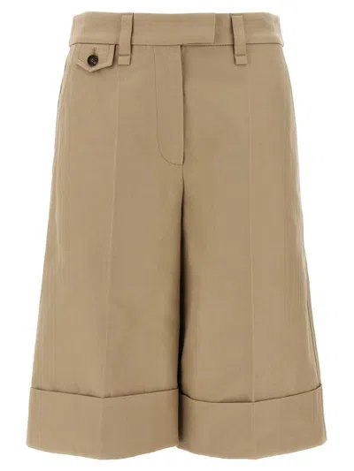 BRUNELLO CUCINELLI BRUNELLO CUCINELLI TURN-UP BERMUDA SHORTS
