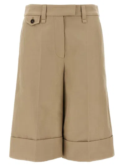 BRUNELLO CUCINELLI BRUNELLO CUCINELLI TURN-UP BERMUDA SHORTS