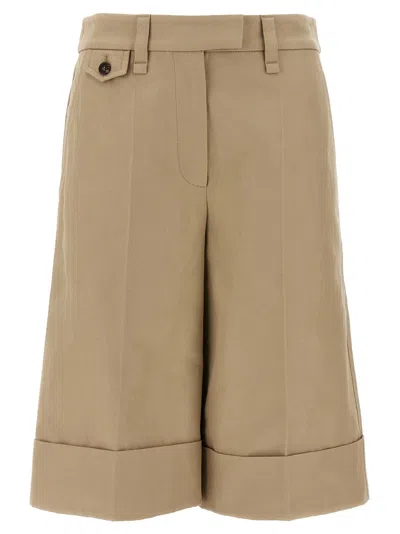 BRUNELLO CUCINELLI TURN-UP BERMUDA SHORTS