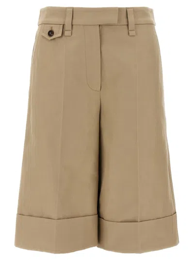 BRUNELLO CUCINELLI BRUNELLO CUCINELLI TURN-UP BERMUDA SHORTS