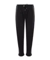 Brunello Cucinelli Women Virgin Wool Trousers With Belt In Black