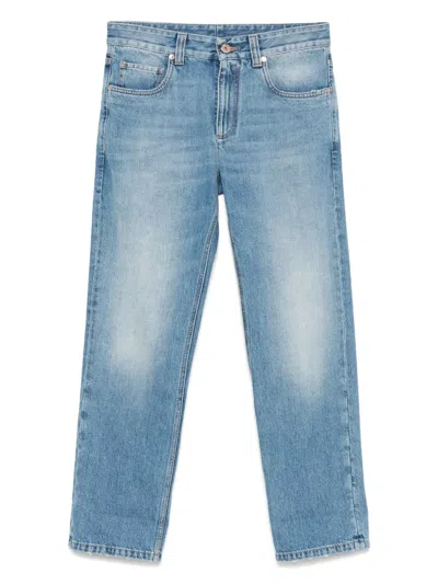BRUNELLO CUCINELLI TURN-UP HEM JEANS