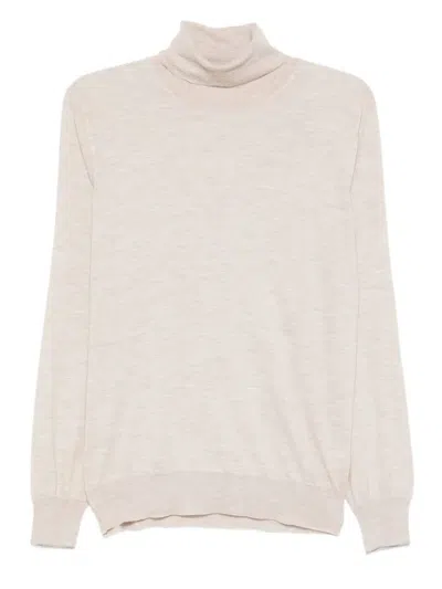 BRUNELLO CUCINELLI TURTLE-NECK FINE GAUGE SWEATER