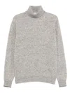 Brunello Cucinelli Men Turtle-neck Sweater In Gray