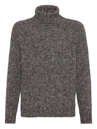 BRUNELLO CUCINELLI BRUNELLO CUCINELLI TURTLE NECK SWEATER CLOTHING