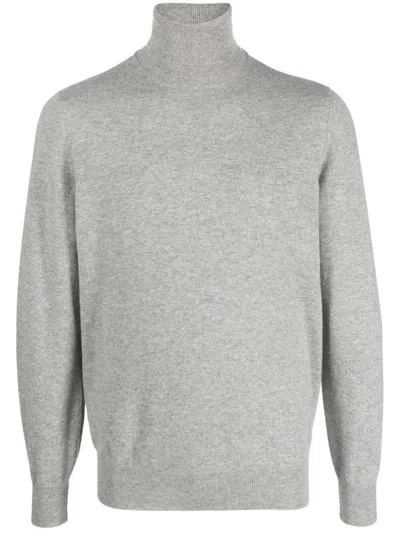 Brunello Cucinelli Turtle-neck Sweater In Gray