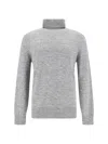 Brunello Cucinelli Wool Blend Turtleneck Sweater