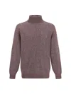 BRUNELLO CUCINELLI BRUNELLO CUCINELLI TURTLENECK KNITTED JUMPER