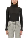 Brunello Cucinelli Women Turtleneck Shirt In Black