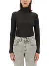 Brunello Cucinelli Women Turtleneck Shirt In Black