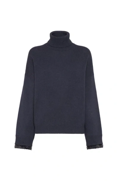 BRUNELLO CUCINELLI BRUNELLO CUCINELLI TURTLENECK SWEATER