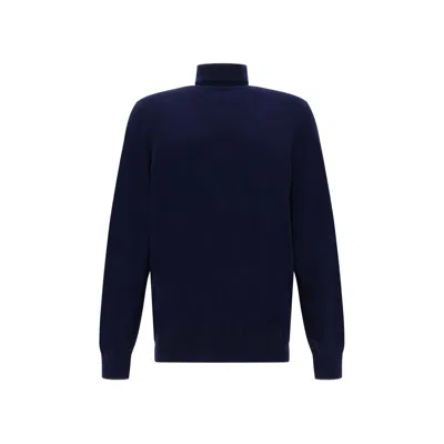 Brunello Cucinelli Turtleneck Sweater In Black