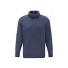 Brunello Cucinelli Turtleneck Sweater In Blue