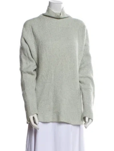 Pre-owned Brunello Cucinelli Turtleneck Sweater In Green