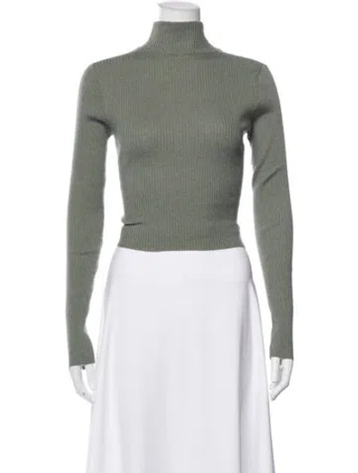Pre-owned Brunello Cucinelli Turtleneck Sweater In Green