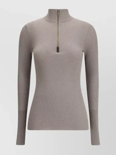 BRUNELLO CUCINELLI TURTLENECK SWEATER IN CASHMERE BLEND
