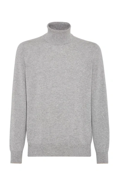 BRUNELLO CUCINELLI BRUNELLO CUCINELLI TURTLENECK SWEATER