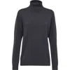Brunello Cucinelli Turtleneck Sweater In Grey