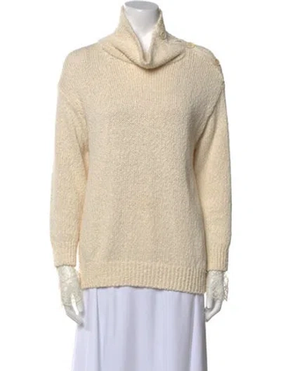 Pre-owned Brunello Cucinelli Turtleneck Sweater In Neutral