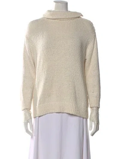 Pre-owned Brunello Cucinelli Turtleneck Sweater In Neutral