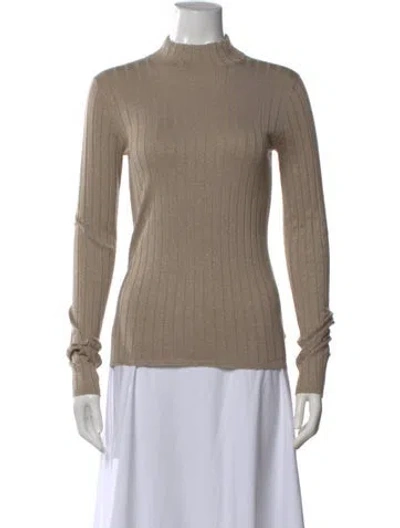 Pre-owned Brunello Cucinelli Turtleneck Sweater In Neutral
