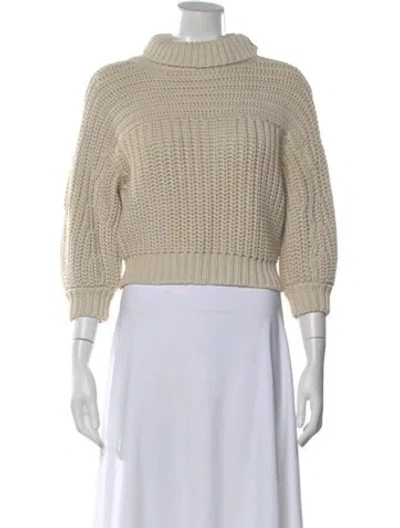 Pre-owned Brunello Cucinelli Turtleneck Sweater In Neutral