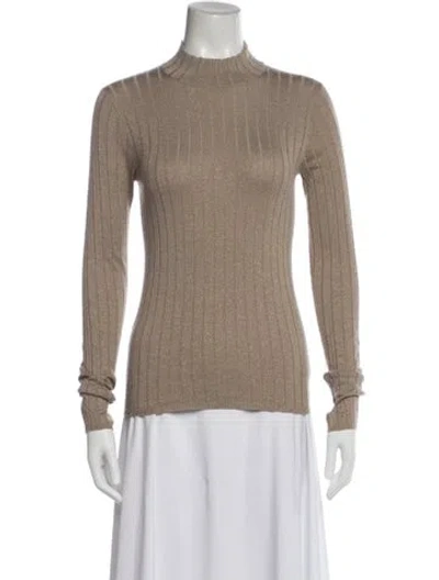 Pre-owned Brunello Cucinelli Turtleneck Sweater In Neutral