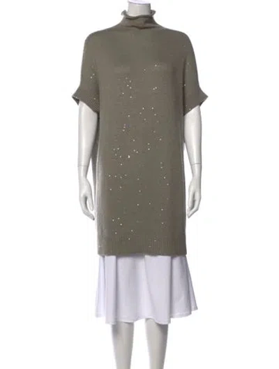 Pre-owned Brunello Cucinelli Turtleneck Sweater In Neutrals
