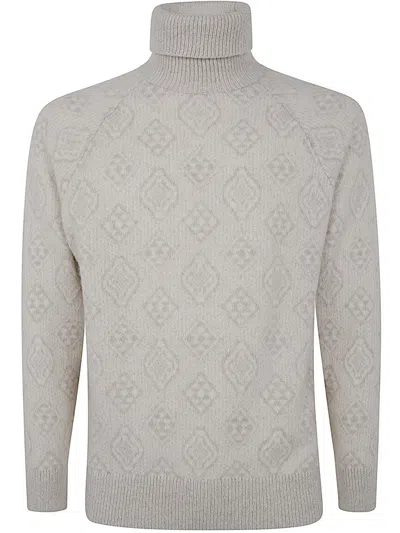 Brunello Cucinelli Turtleneck Sweater In White