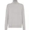 Shop Brunello Cucinelli Turtleneck Sweater In Pebble