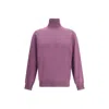 Brunello Cucinelli Men Turtleneck Sweater In Purple
