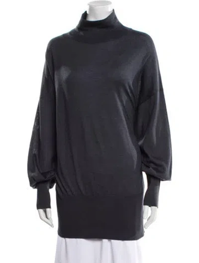 Pre-owned Brunello Cucinelli Turtleneck Sweater W/ Tags In Blue