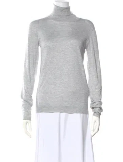 Pre-owned Brunello Cucinelli Turtleneck Sweater W/ Tags In Gray