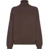 Brunello Cucinelli Turtleneck Sweater With Monili