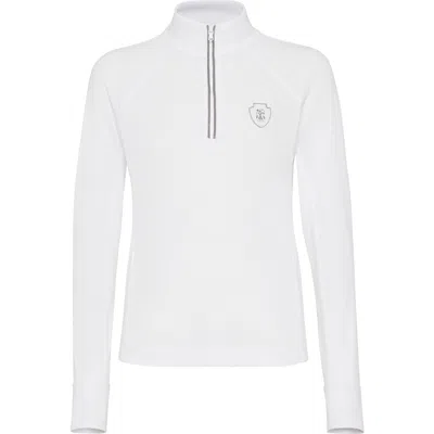 Brunello Cucinelli Turtleneck Sweatshirt In White