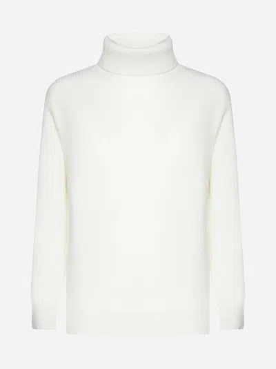 Brunello Cucinelli Turtleneck In White